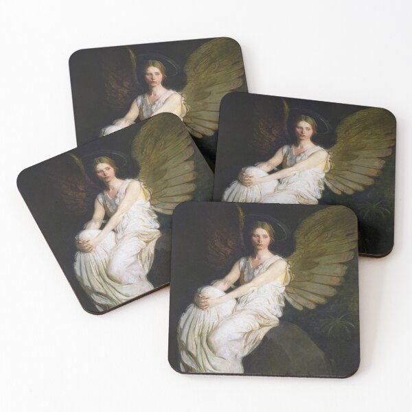 Item preview, Angel Art by Abbott Handerson Thayer Art Deco Angel designed and sold by chillchar1234.
