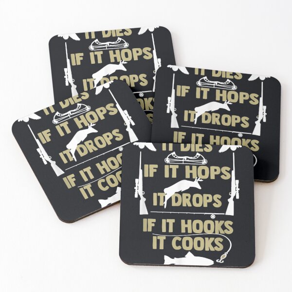 Item preview, If It Flies It Dies If It Hops It Drops designed and sold by DeannaMarks.