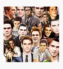 kj apa collage Photographic Print