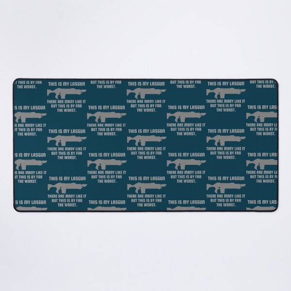 Item preview, This Is My Lasgun There Are Many Like It But This Is By Far The Worse_quot_ 40k Print designed and sold by SomeTeeShirtsF.
