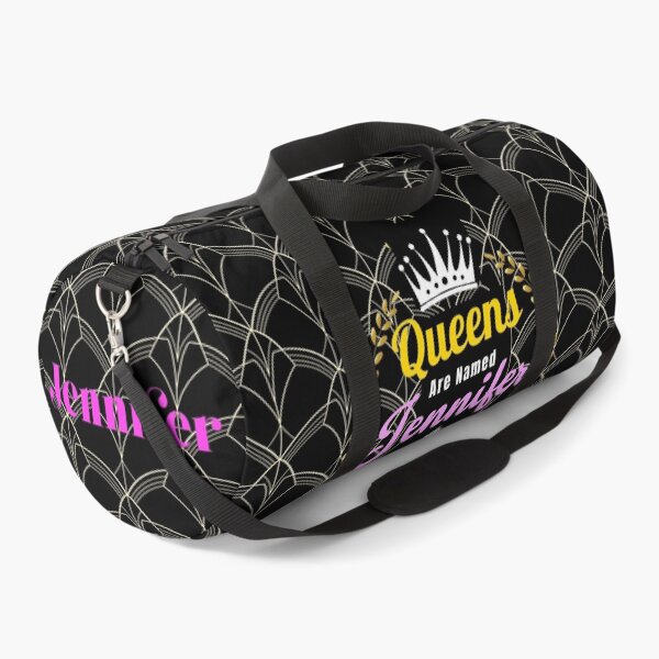 Item preview, Queens Are Named Jennifer - Custom Gifts For Jennifer  | Retro Gold Purple Design designed and sold by Delandor.