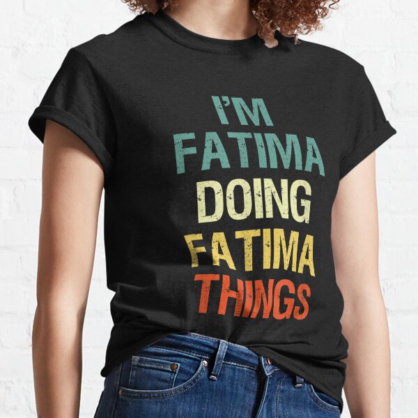 Camiseta Personalizada de Mujer con Nombre: Fatima – Karmia Shop