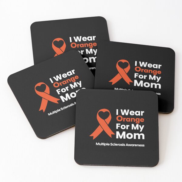 Item preview, I Wear Orange For My Mom Multiple Sclerosis Awareness designed and sold by amine707.