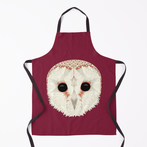 Item preview, Barn Owl - Claret designed and sold by Elisa Yinh Creative.