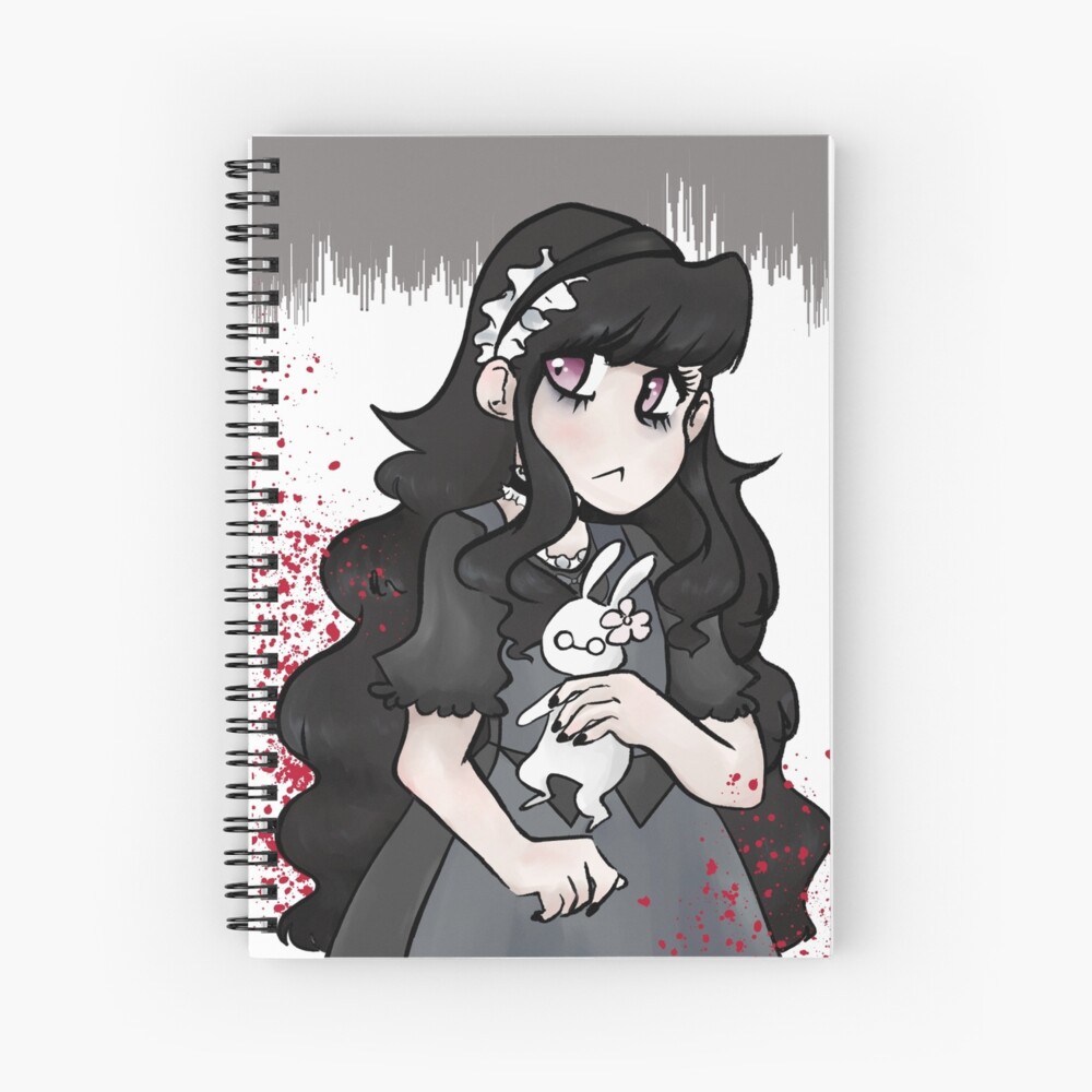 hardgore alice spiral notebook by noiterabbit redbubble https www redbubble com i notebook hardgore alice by noiterabbit 25548030 wx3nh