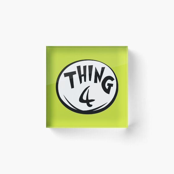 Item preview, Dr Seuss Thing 4 Emblem Red    designed and sold by EricNhung1.