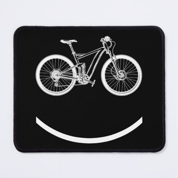 Artikelvorschau, Fahrrad-Smiley-Gesicht Radfahren entworfen und verkauft von caintati.