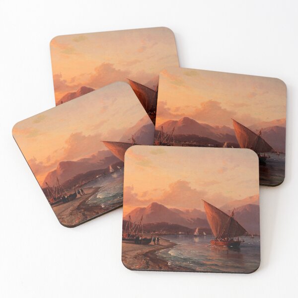 Item preview, From the Spanish coast near Gibraltar - Vilhelm Melbye (1878) designed and sold by Geraldo Garcia.
