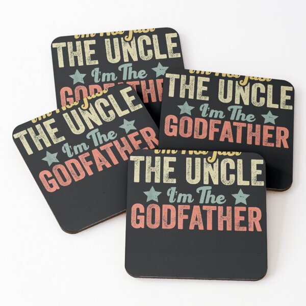 Item preview, I'm Not Just The Uncle I'm The Godfather Vintage Fathers Day designed and sold by DeannaMarks.