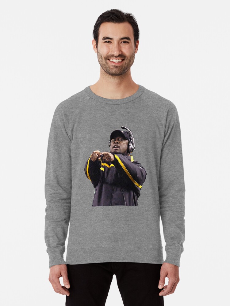 Mike tomlin grey sweatshirt Clearance