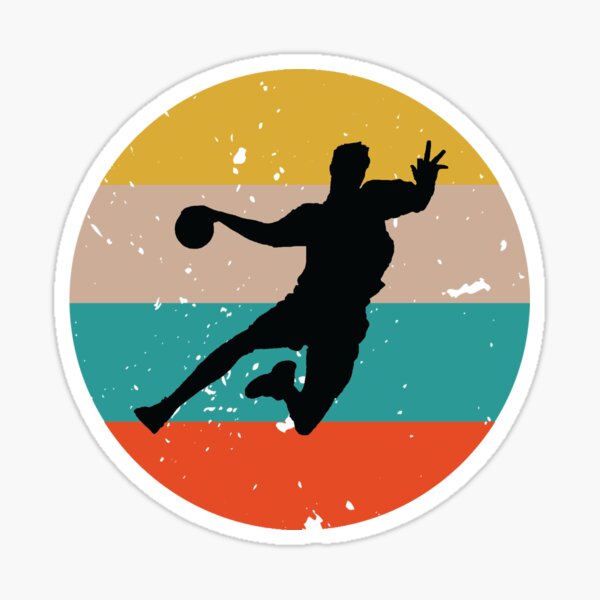 Item preview, Vintage Retro Handball Player, Handball Quote, Funny Handball designed and sold by Aerial Addicts.