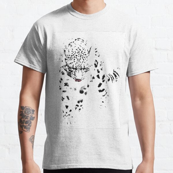 Léopard des neiges T-shirt classique