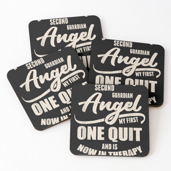 Item preview, I'm On My Second Guardian Angel My First One Quit designed and sold by DeannaMarks.