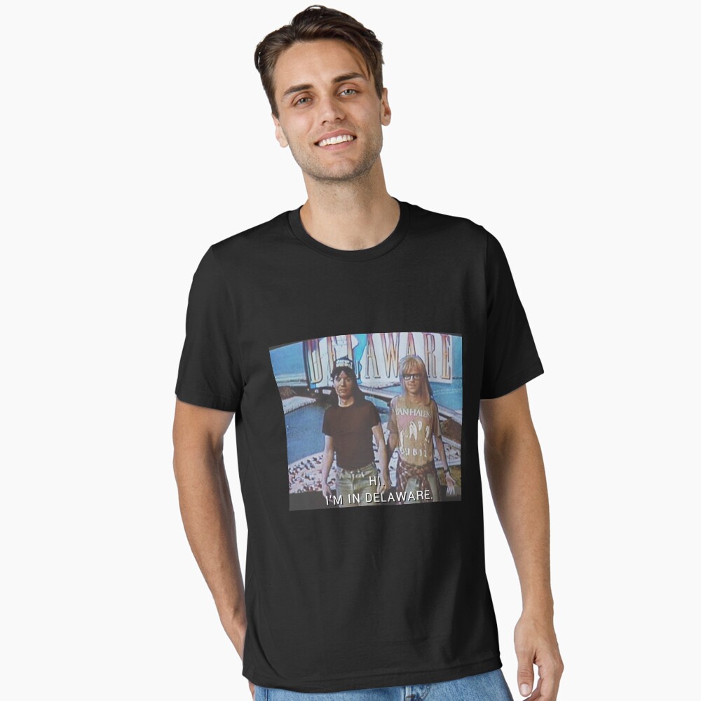 Wayne's World in Delaware Greeting Card