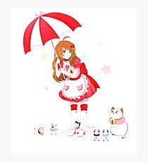 Bee and PuppyCat Photographic Print
