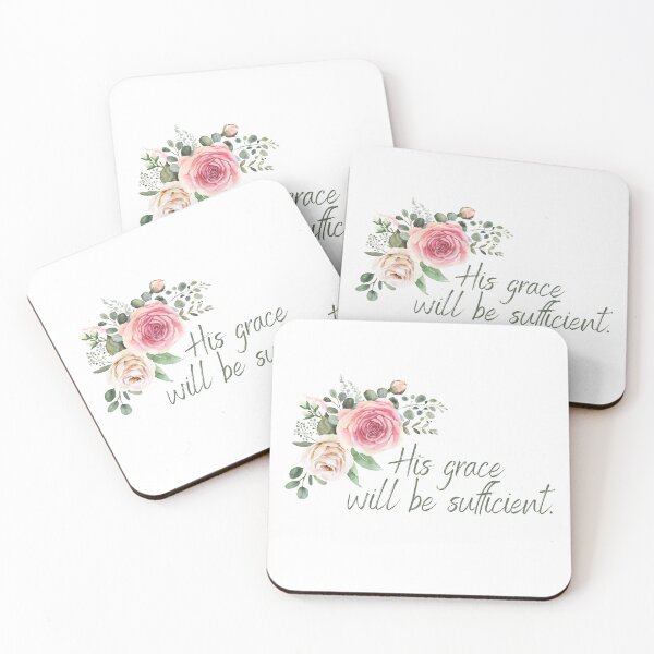 Item preview, His Grace Will Be Sufficient | Floral designed and sold by KarolinaPaz.