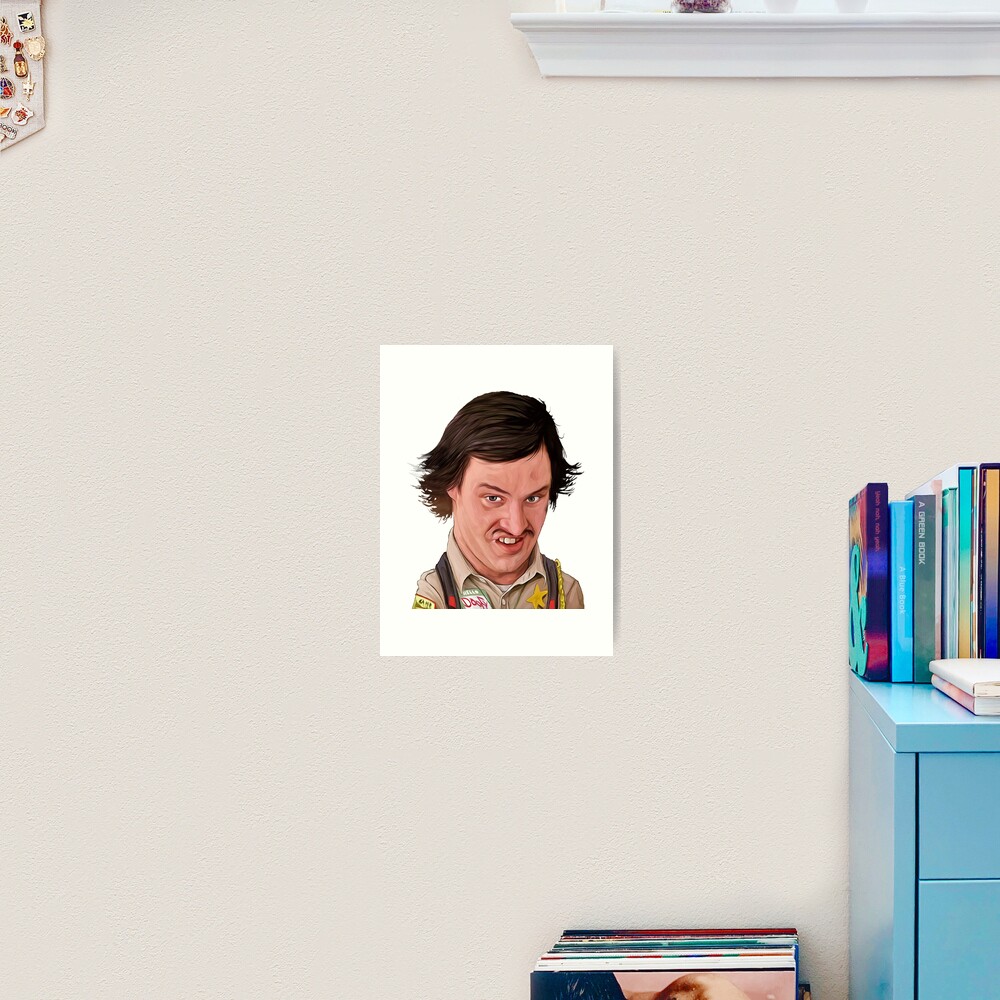 "Scary Movie Officer Doofy" Art Print for Sale by annafox463 | Redbubble