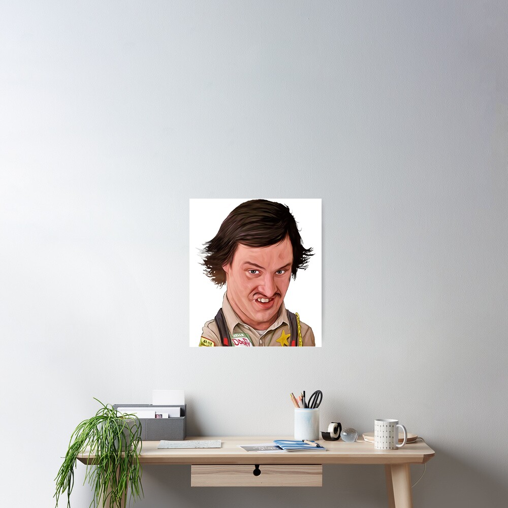 &ldquo;Scary Movie Officer Doofy&rdquo; Poster for Sale by annafox463 | Redbubble