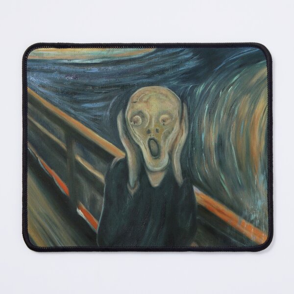 Item preview, The Scream by Edvard Munch designed and sold by RickE.