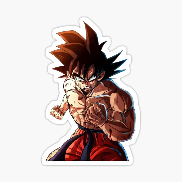 goku drip Sticker for Sale by matwebstore