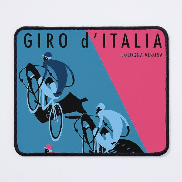 Item preview, GIRO D ITALIA : Abstract Bologna Verona Bicycle Racing Print designed and sold by posterbobs.