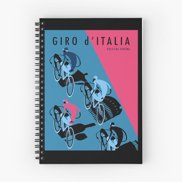 Item preview, GIRO D ITALIA : Abstract Bologna Verona Bicycle Racing Print designed and sold by posterbobs.