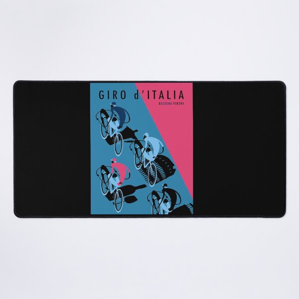 Item preview, GIRO D ITALIA : Abstract Bologna Verona Bicycle Racing Print designed and sold by posterbobs.