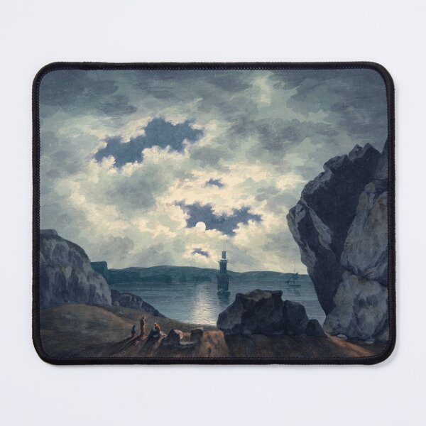 Item preview, Bay Scene in Moonlight - John Warwick Smith (1787) designed and sold by Geraldo Garcia.