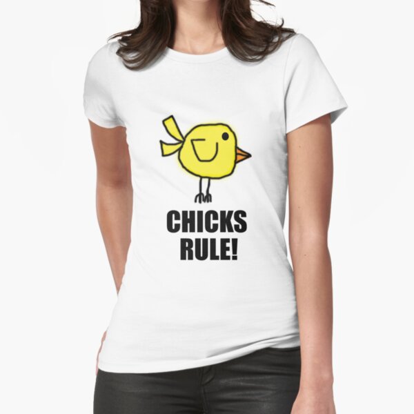 c'mon bubblettes! girls are the best Fitted T-Shirt