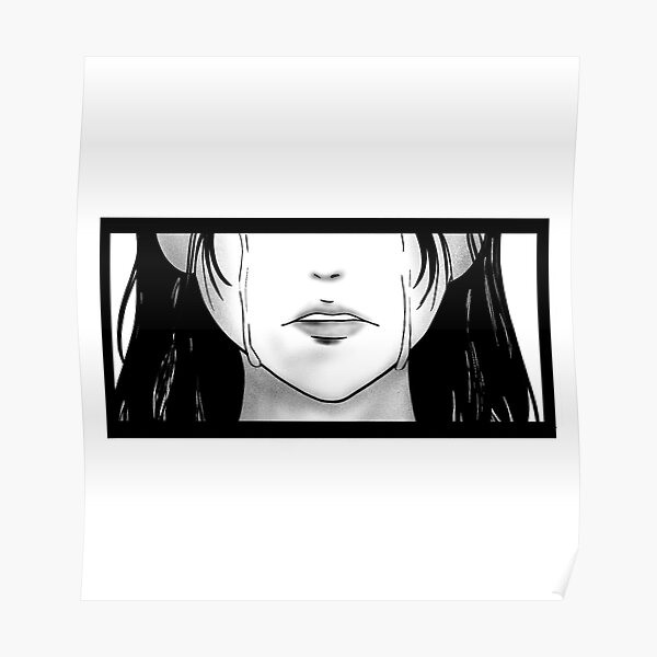 "Anime sad girl, waifu aesthetic " Poster for Sale by shodark | Redbubble