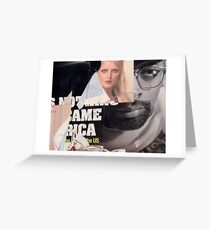 Distressed Billboard Greeting Card