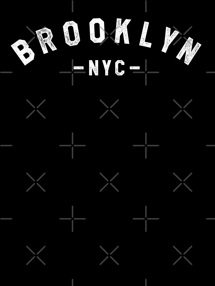 Thumbnail 7 of 7, Oversized T-Shirt, BROOKLYN NYC STAMPED LETTERING, BY SUBGIRL designed and sold by SUBGIRL.