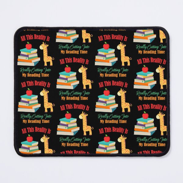 Item preview, All This Reality Is Really Cutting Into My Reading Time Funny  designed and sold by pedrored369.