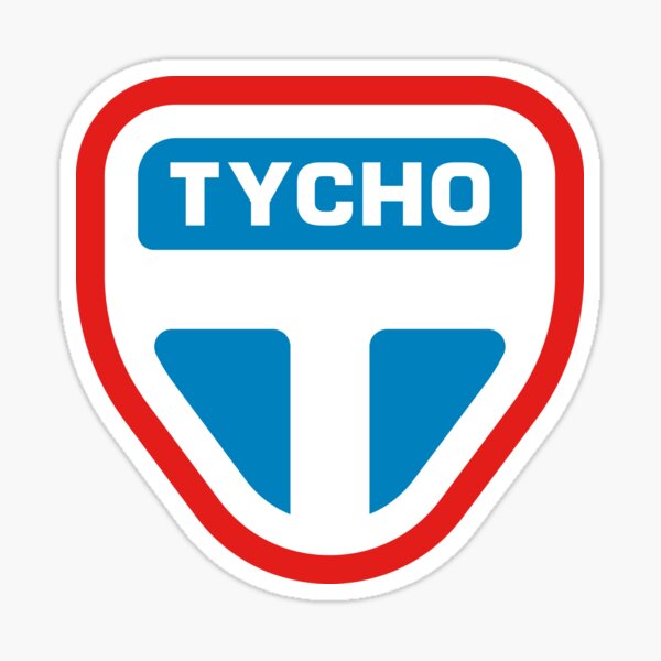 Tycho Simple Sticker Sticker