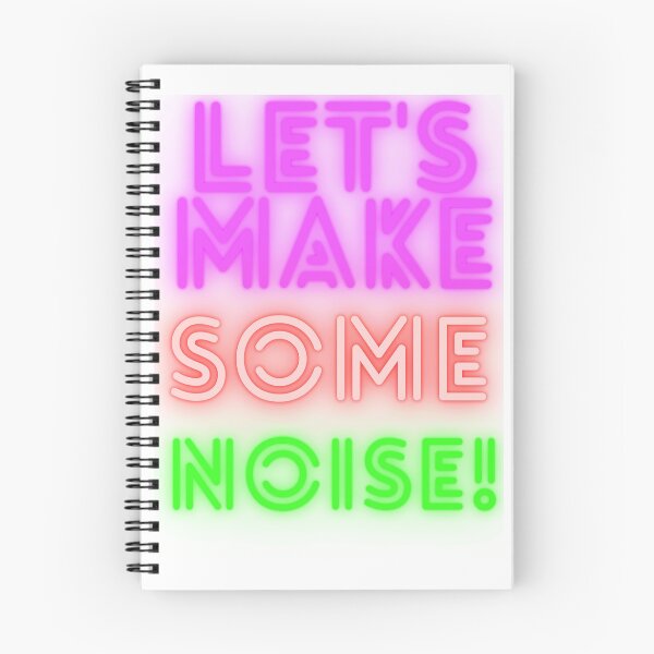 Item preview, Let's make some noise T-shirt designed and sold by Unfullo.