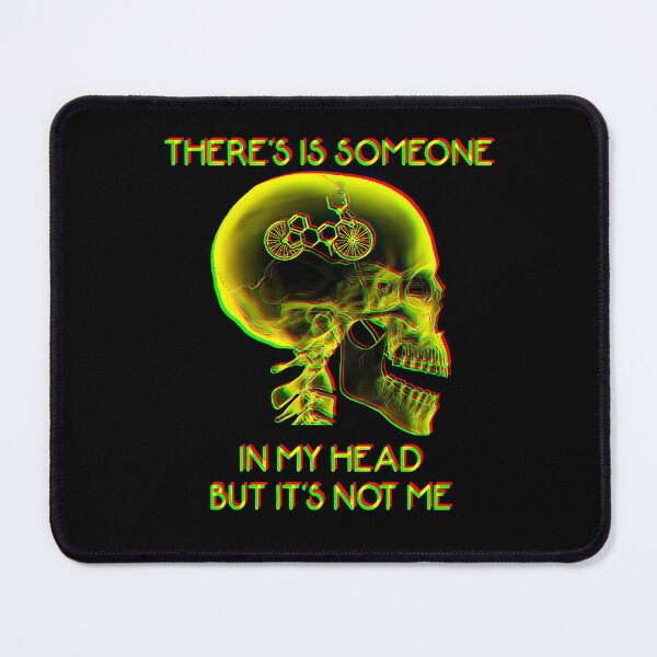 Item preview, Take A Trip 1943 Bicycle Day - Psychedelic Skull There Is Someone In My Head But It's Not Me designed and sold by HorsesForLife15.