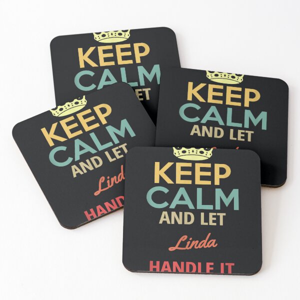 Item preview, Keep Calm And Let Linda Handle It designed and sold by DeannaMarks.