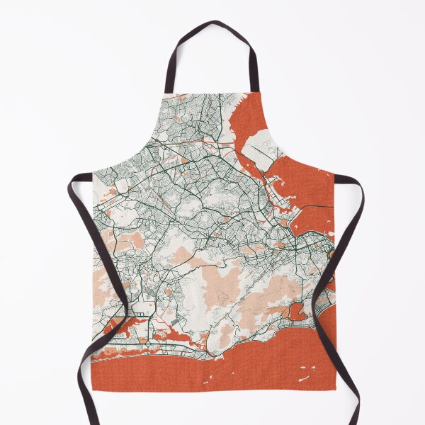 Item preview, Rio de Janeiro City Map of Brazil - Bohemian designed and sold by deMAP.