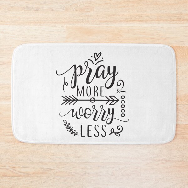 Item preview, Pray More Worry Less  designed and sold by KarolinaPaz.