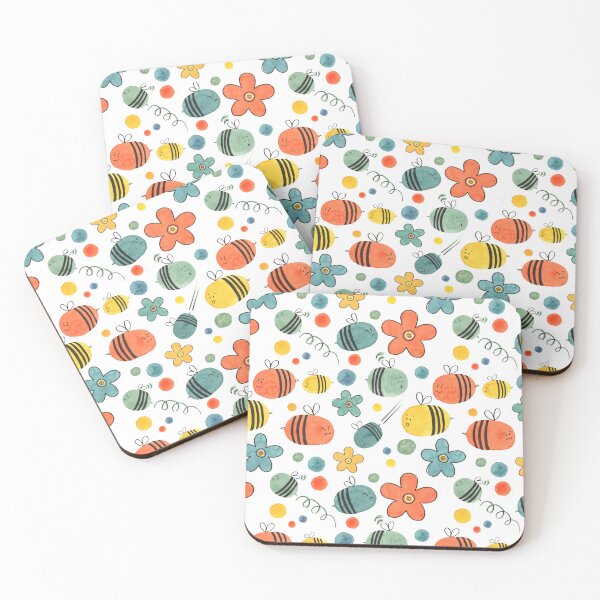 Item preview, Patrón de abeja inspirado en Indie Hive designed and sold by Rachael Brearton.