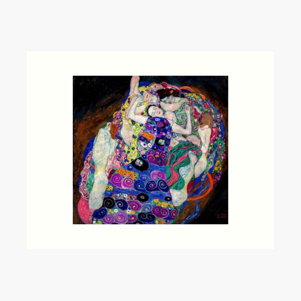Item preview, The Virgin - Klimt Art Prints designed and sold by TheSoulOfArt.