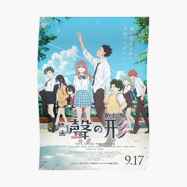 A Silent Voice Movie Gifts & Merchandise for Sale | Redbubble