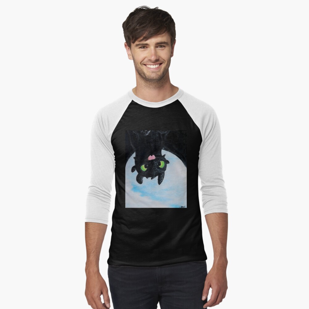 Item preview, Baseball ¾ Sleeve T-Shirt designed and sold by Lycoris-art.