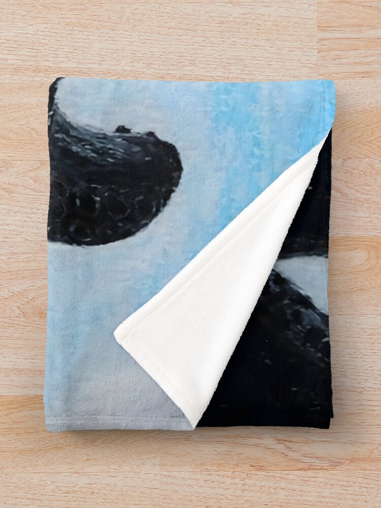 Thumbnail 3 of 6, Throw Blanket, Toothless Upside Down Flight designed and sold by Lycoris-art.