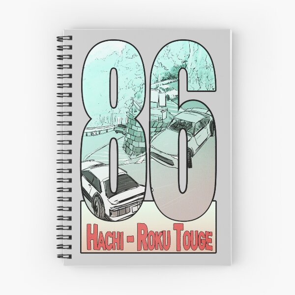 Item preview, hachi roku touge designed and sold by FeralJackRabit.