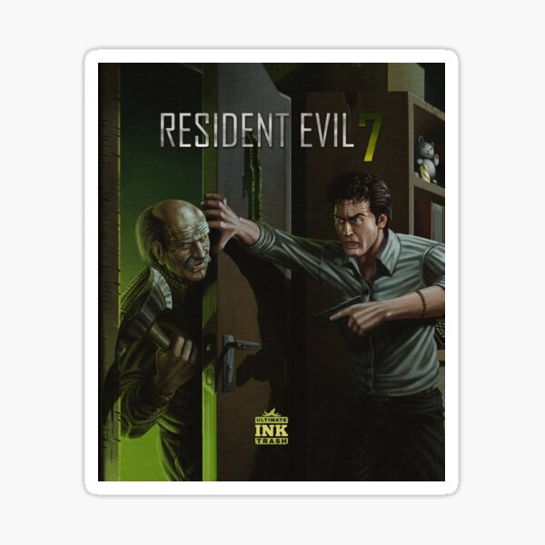 Resident Evil 7 Retro Sticker