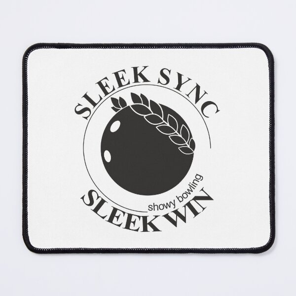Item preview, Showy bowling. Sleek win (black print) designed and sold by Aceofspace3000.