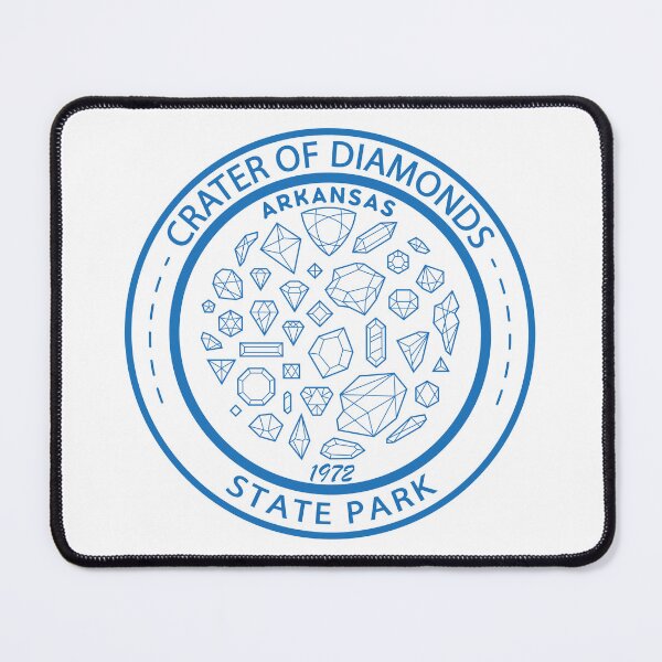 Item preview, Crater of Diamonds State Park Arkansas Badge designed and sold by KrisSidDesigns.