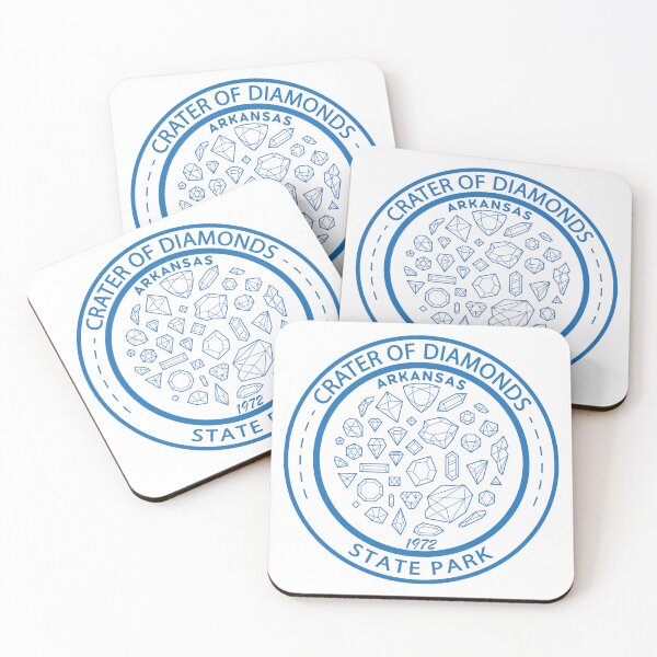 Item preview, Crater of Diamonds State Park Arkansas Badge designed and sold by KrisSidDesigns.
