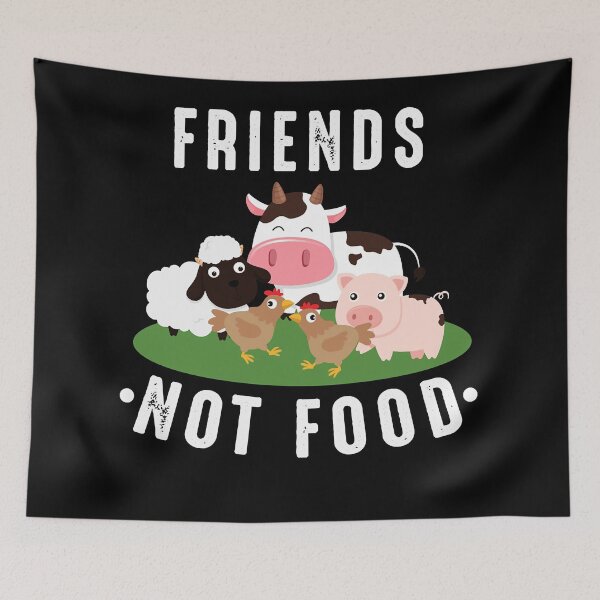 Item preview, Friends Not Food Vegan Years Old Birthday designed and sold by MichaelMagareyu.